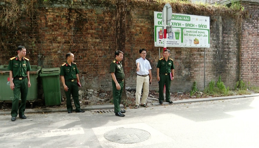 Bộ CHQS TP Huế khảo sát khu vực nghi có mộ tập thể liệt sĩ tại phường Phú Xuân